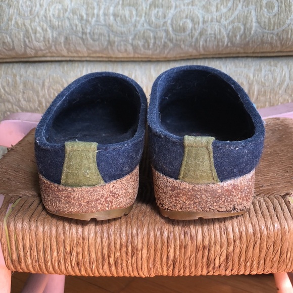 Artsy design Haflinger wool clogs size 38 - Picture 5 of 6